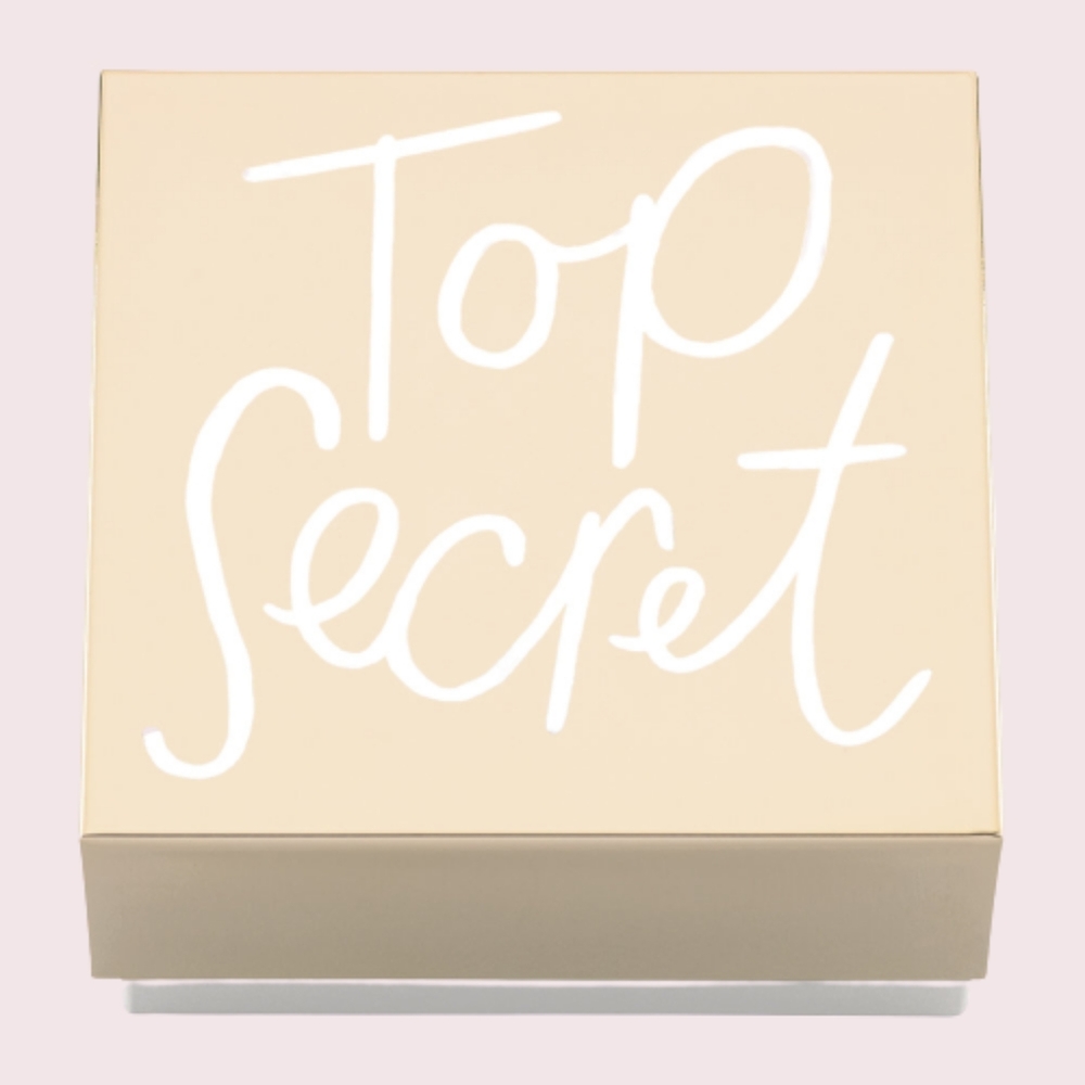 NWT Kate Spade Top Secret Jewelry / Keepsake Box